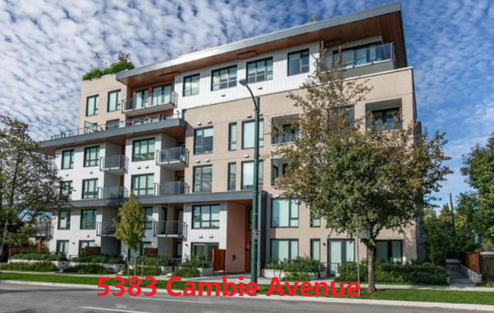 温哥华 5380 Cambie AV 公寓开发项目