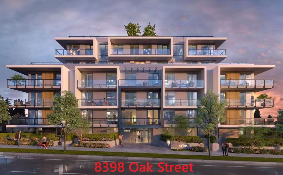 大树建筑-8398 OakStreet Vancouver 公寓项目